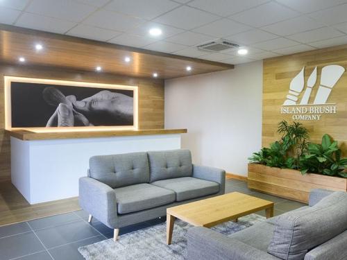 Reception Area Island Brush Office